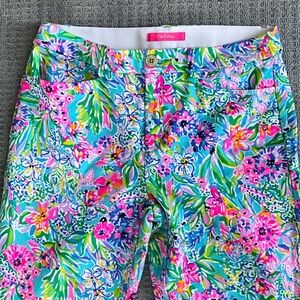 Lilly Pulitzer Multicolor Floral Pants